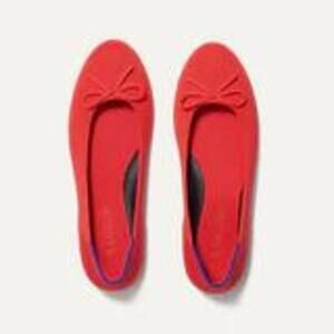 Rothy's The Ballet Flat in Red